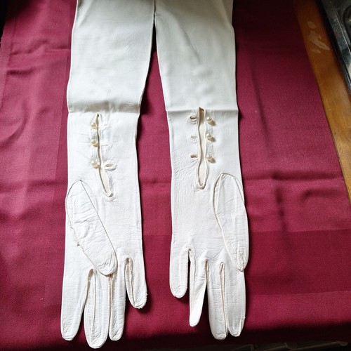 Kid leather evening - evening, gloves