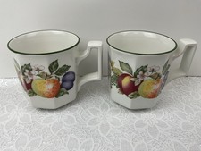 Johnson Brothers Fresh Fruit 2 x Mugs Superb Condition
