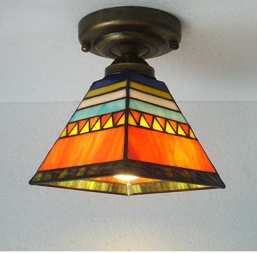 Multicolour tiffany ceiling - tiffany,