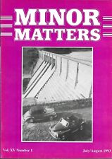 MORRIS MINOR OWNERS CLUB MAGAZINE - MINOR MATTERS - July / August 1993