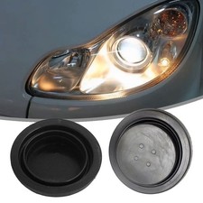 Universal Rubber Dust Cover for Car Headlight LED Bulb Seal Cap Trim Accessories
