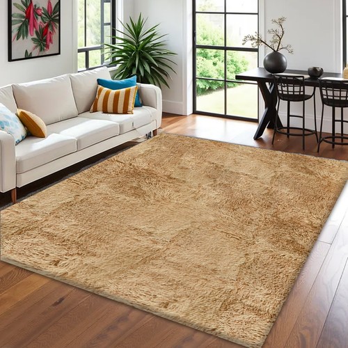 Thick shaggy rugs living - living, room