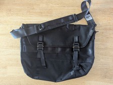 Defy Bags USA - Recon Messenger Bag in Black Cordura & Truck Tarp - Cobra Buckle