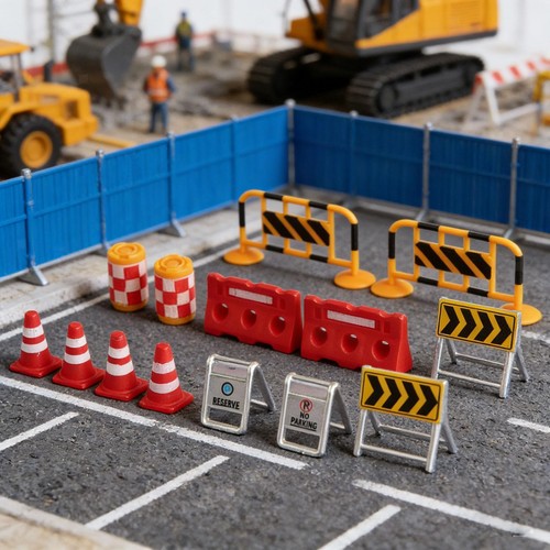 14x miniature traffic road - miniature,