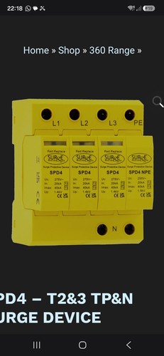 Surge pole phase spd - 3,