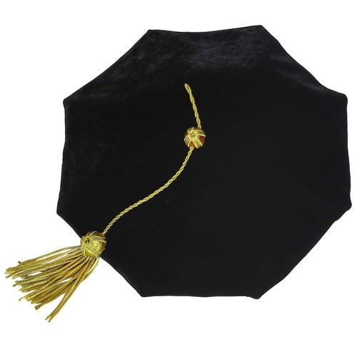 Doctoral graduation tam velvet - doctoral,