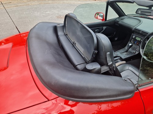 Genuine black leather tonneau - genuine,
