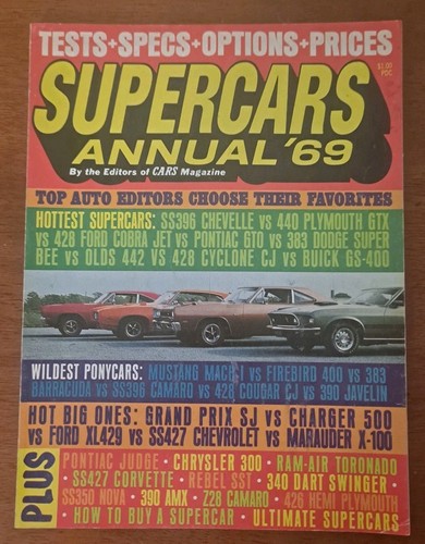 1969 super cars - super,