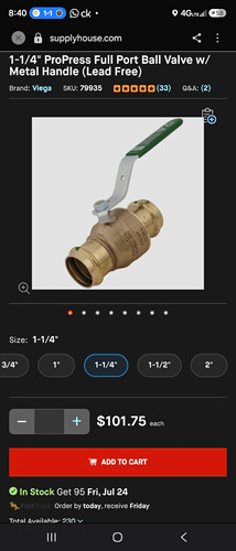 Viega propress 79935 - viega, bronze
