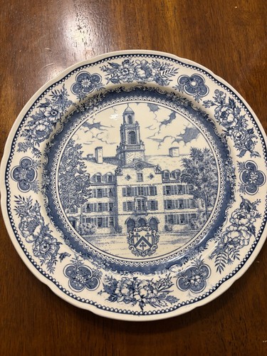 Yale wedgwood plate 1949 - wedgwood,