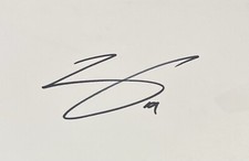 Conor Maynard - Signed Autograph Index Card