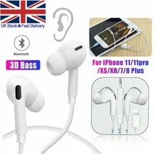 Earphone Earbud Pro For iPhone 12/11/10/7/8/Plus/X/XR Handsfree  Noise Isolating
