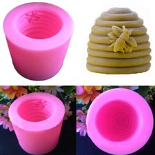 Bee Hive Silicone Fondant Soap Candle Mould Cake Decor Sugarcraft Mold