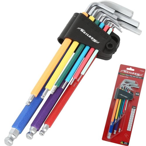 9pc extra long metric - metric, ball