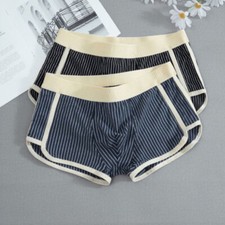 Men Cotton Striped Underwear