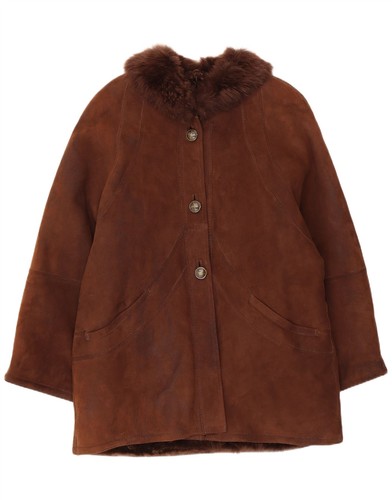 Vintage womens shearling coat - vintage,