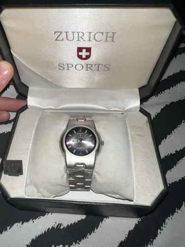 Zurich sports silver quartz - silver,