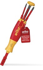 Wiha LiftUp VDE electric screwdriver with bit magazine & 6 bits Cheapest on eBay