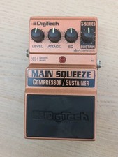 Digitech Main Squeeze DBX Compressor Guitar Pedal