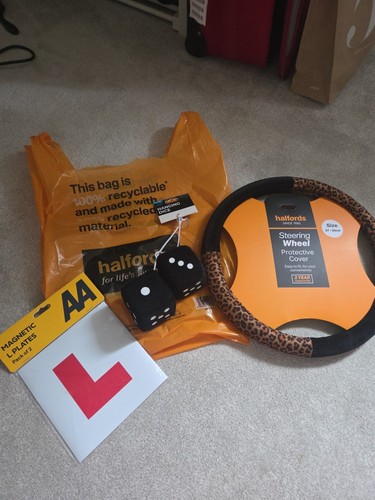 Halfords plates black - halfords, ,