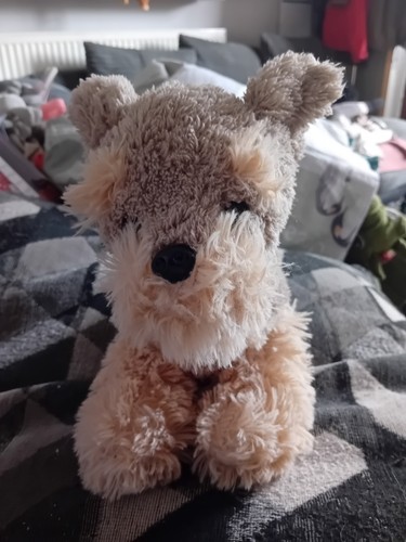 Huggables brown schnauzer - brown,