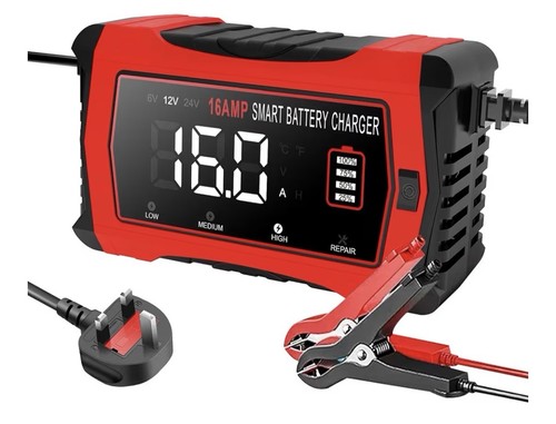 16a car battery charger - car,