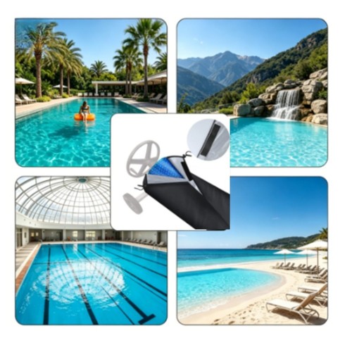 Pool cover 20ft roll - pool,