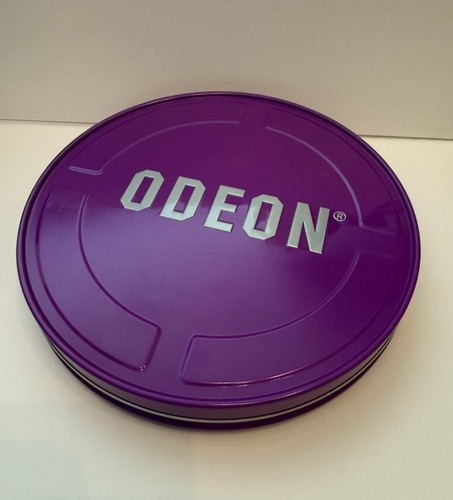 Odeon cinema tin - tin, cannister