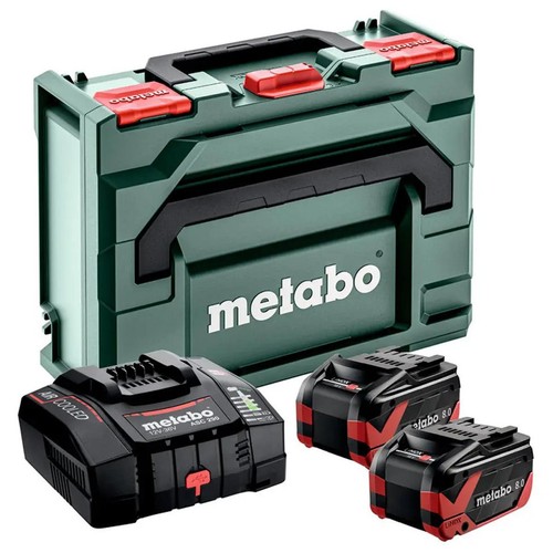 Metabo basic set 8 0ah - set, 2