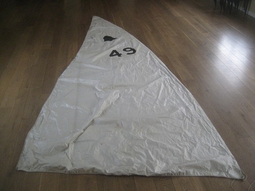 Gp14 sailing dinghy - sailing, mainsail