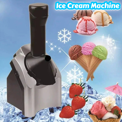 Electric ice cream dessert - ice,