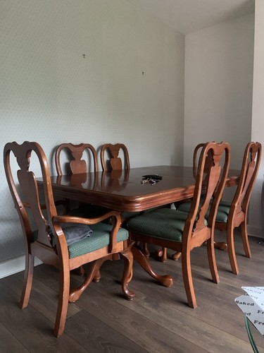 Dinning table and - table, cherrywood