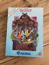 RARE Atari ST - The Black Cauldron big box game by Sierra. Tested & Working