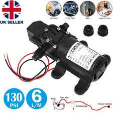 Water Pump Heavy Duty Self-Priming 12V Electric Powered Portable Transfer Pump?