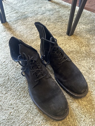 Zara black leather boots size - boots,