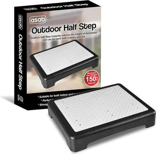 Portable half step stool non - half,