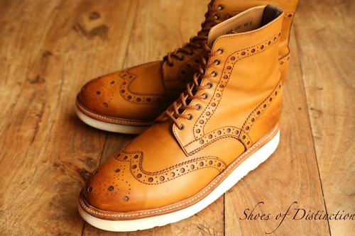 Grenson tan brown leather - grenson,