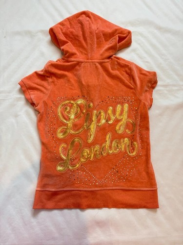 Lipsy london y2k velour zip - london,