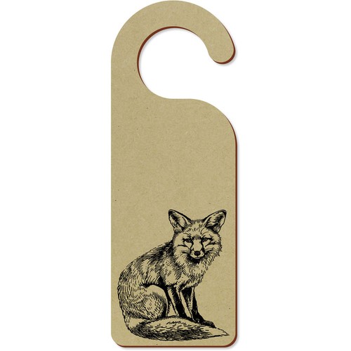 Fox sitting door - 'fox, hanger