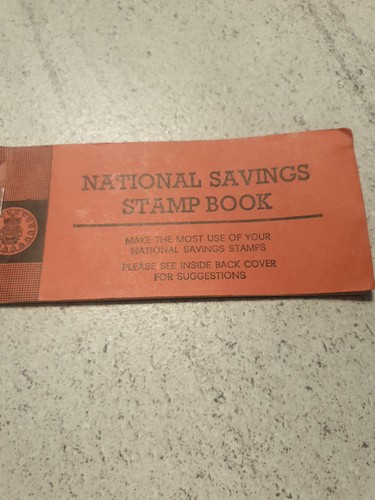 National savings stamp - stamp, book