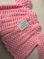 BEAUTIFUL HAND KNITTED MATINEE
