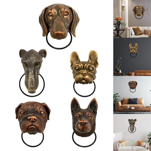 Dog knocker resin - dog, knocker,