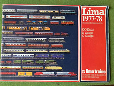 Lima OO +O+N gauges   Model Train  Catalogue  1977/1978 good