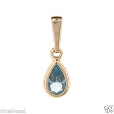 9ct Real Gold Small Teardrop