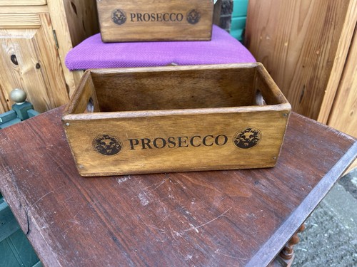 Prosecco wooden storage box - prosecco,