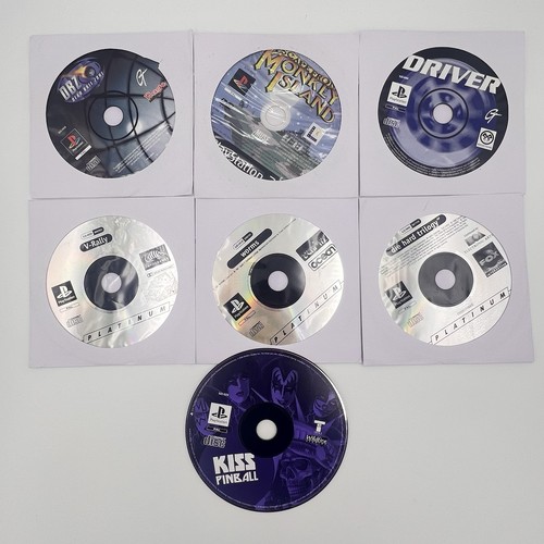 Ps1 games bundle disc only - x, 7