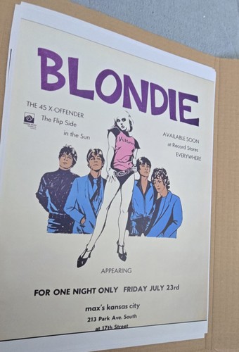 Blondie poster print - poster, x