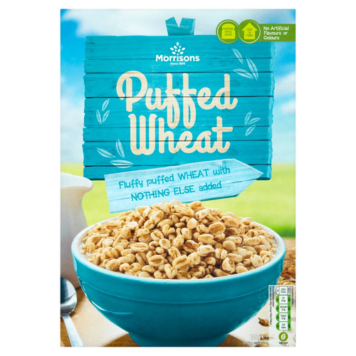 Morrisons puffed wheat 160g - wheat, |