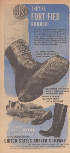 1945 united states - states, rubber