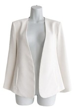 Zara Woman White Cape Size M